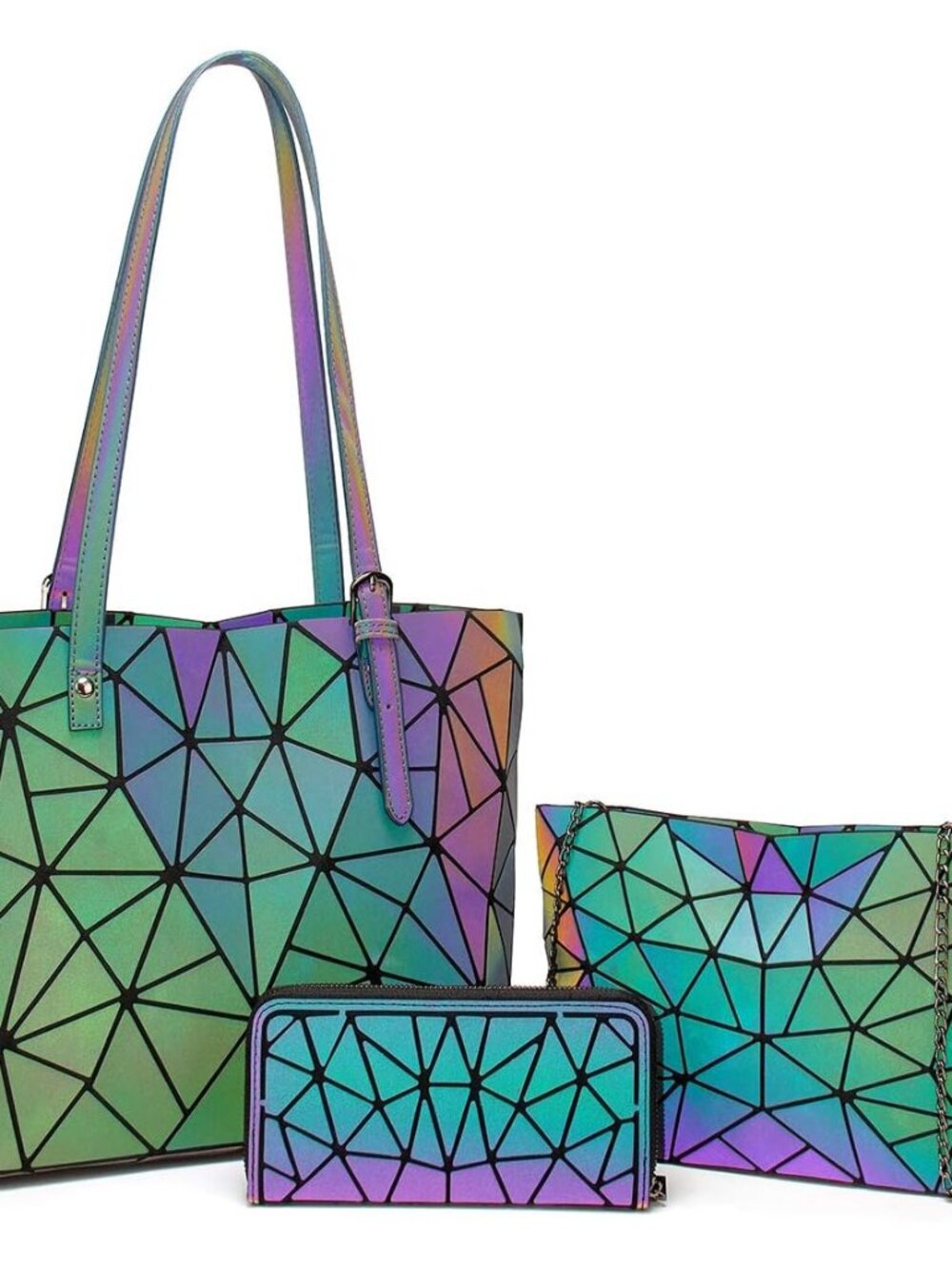 Women Fashion Handbags Wallet Tote Bag Shoulder Bag Top Handle Satchel Purse Set